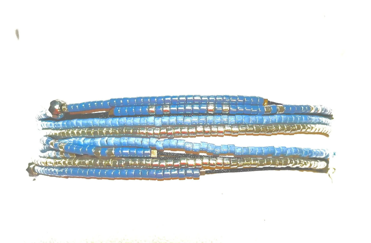 Manchette multi tours en Argent 925 Le Bogota - Mahana Bijoux