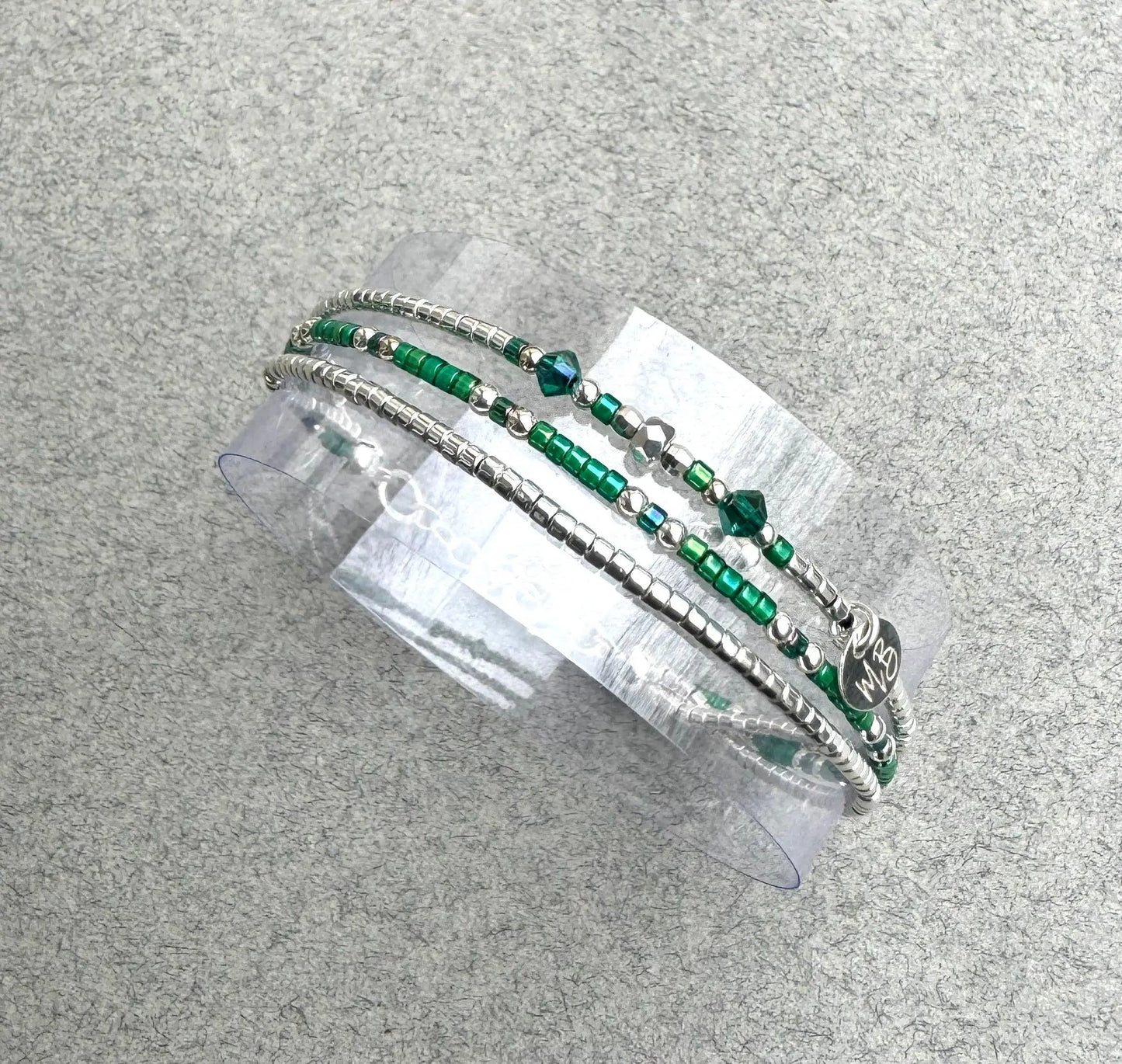 Bracelet 3 rangs en argent 925 “Esmie” - Mahana Bijoux