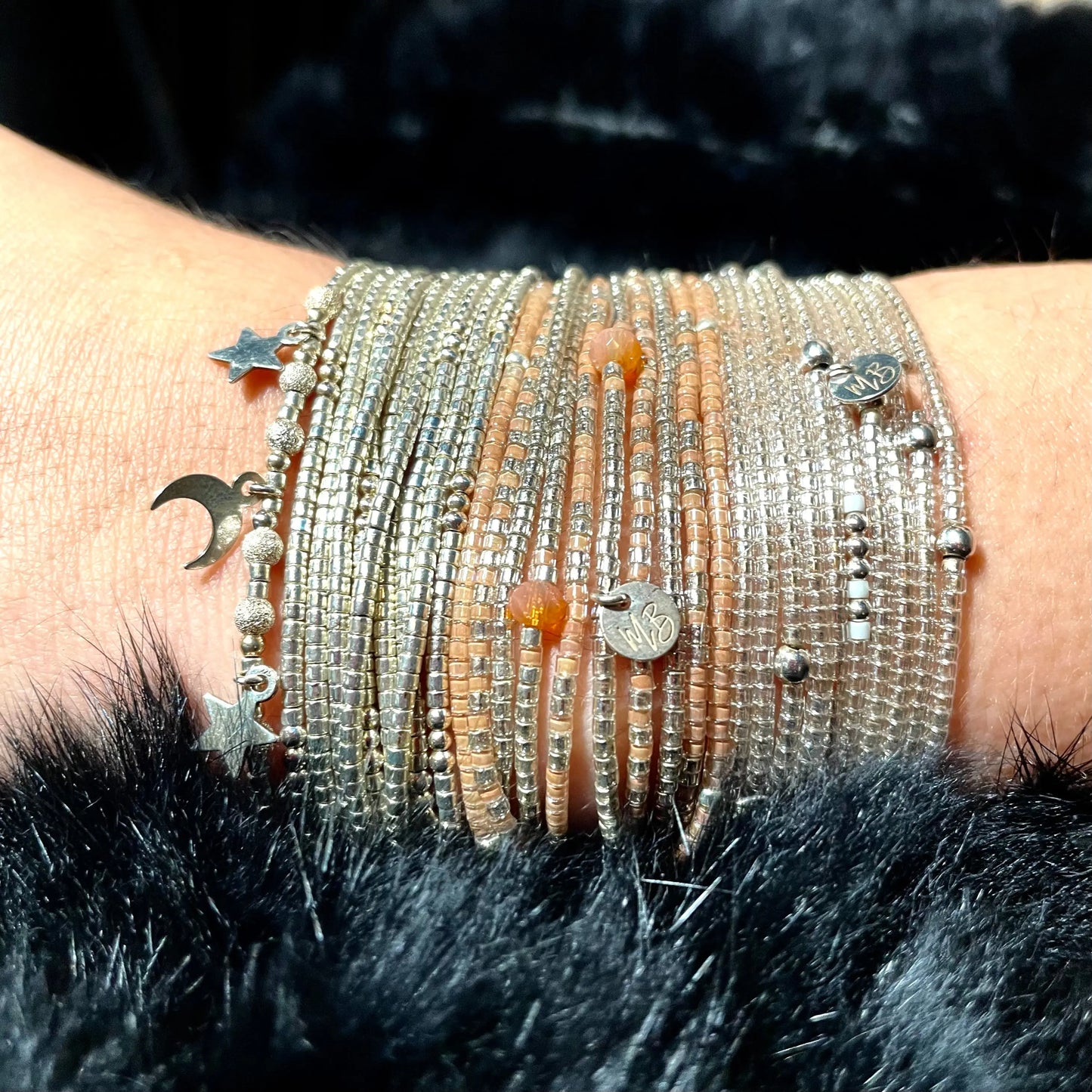 Manchette multi tours en Argent 925 "Le Nude One" - Mahana Bijoux