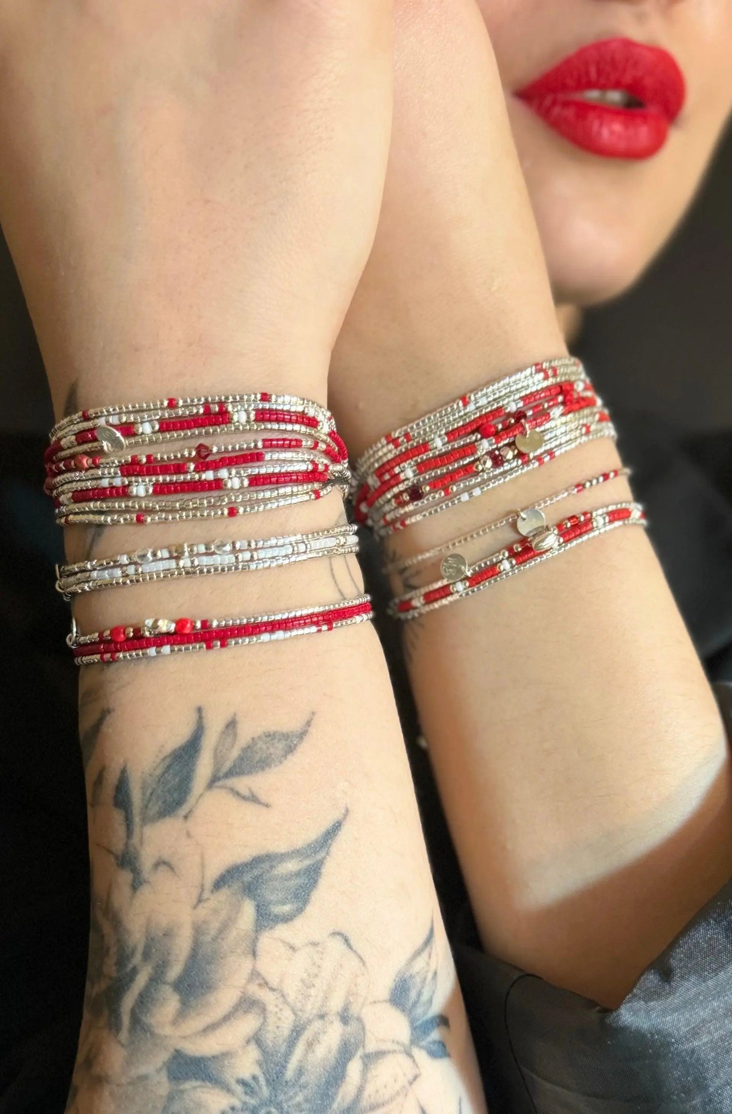 Bracelet 3 rangs en argent 925 “Little Heart” - Mahana Bijoux