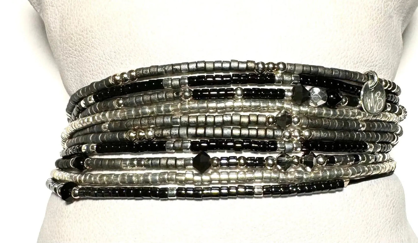 Manchette multi-liens /Collier en argent 925 “Janis J. ” - Mahana Bijoux