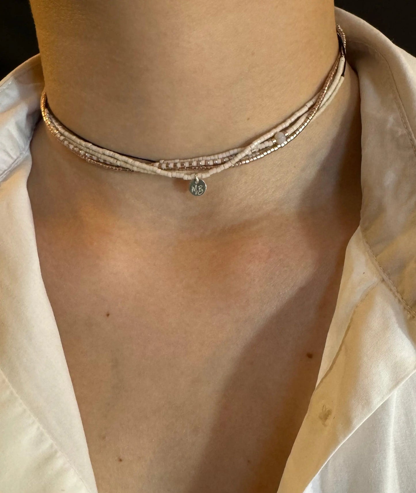 Manchette multi tours en Argent 925 “Le Hailey” - Mahana Bijoux