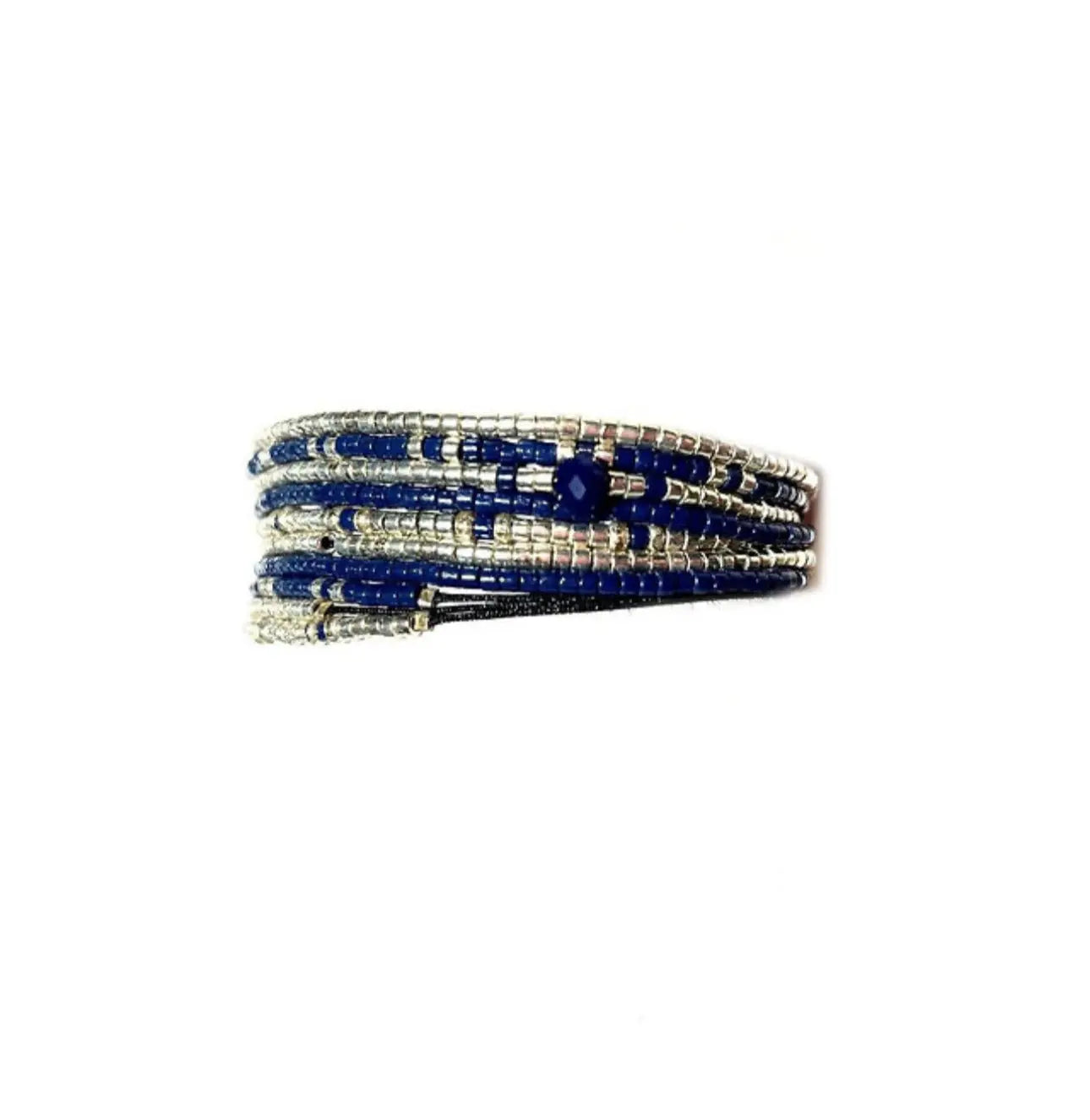 Manchette multi liens en Argent 925 "Le Cosmos" - Mahana Bijoux