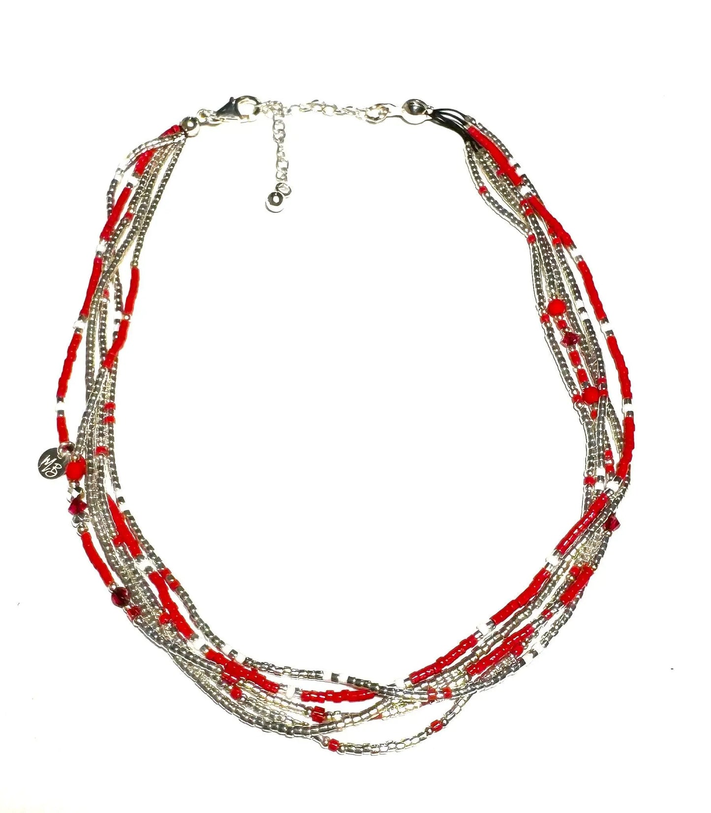 Manchette multi-tours en argent 925 “Love II” - Mahana Bijoux