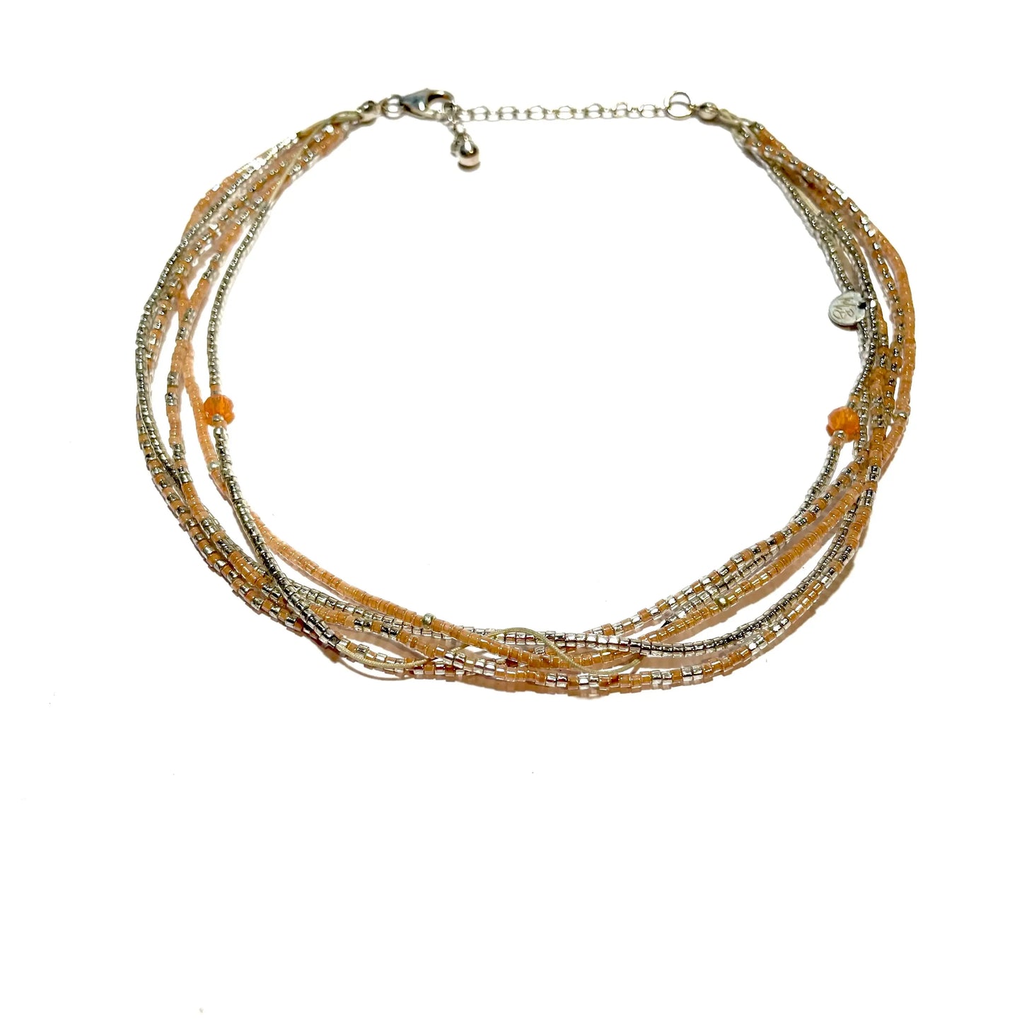 Manchette multi tours en Argent 925 "Le Nude One" - Mahana Bijoux