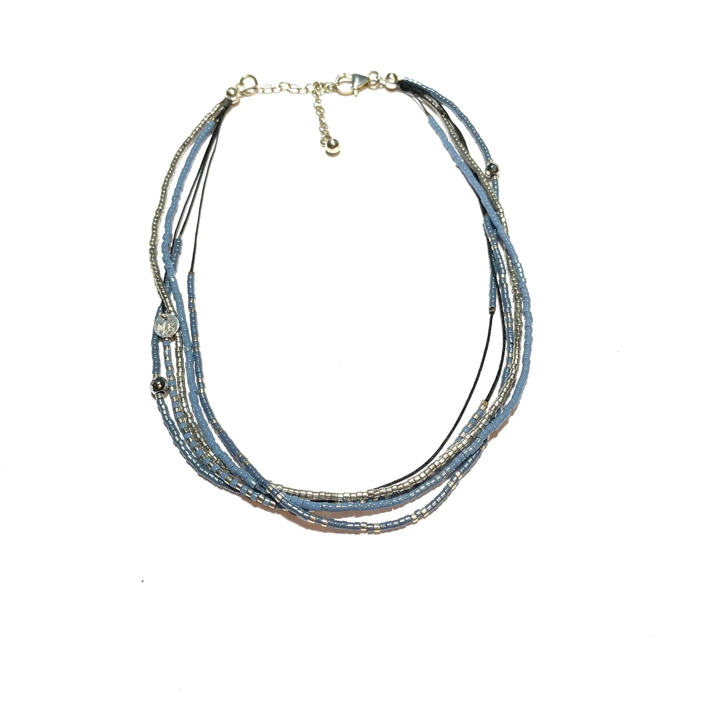 Manchette multi tours en Argent 925 Le Bogota - Mahana Bijoux