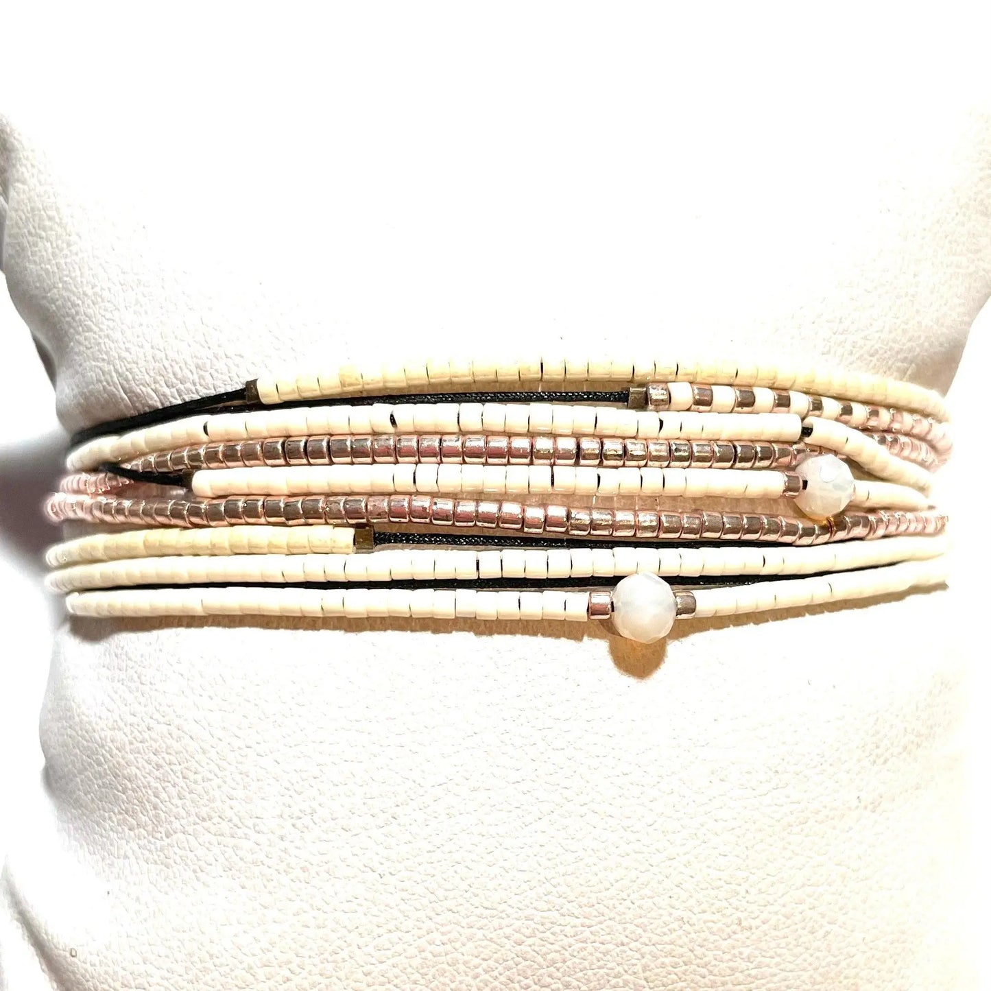 Manchette multi tours en Argent 925 “Le Hailey” - Mahana Bijoux