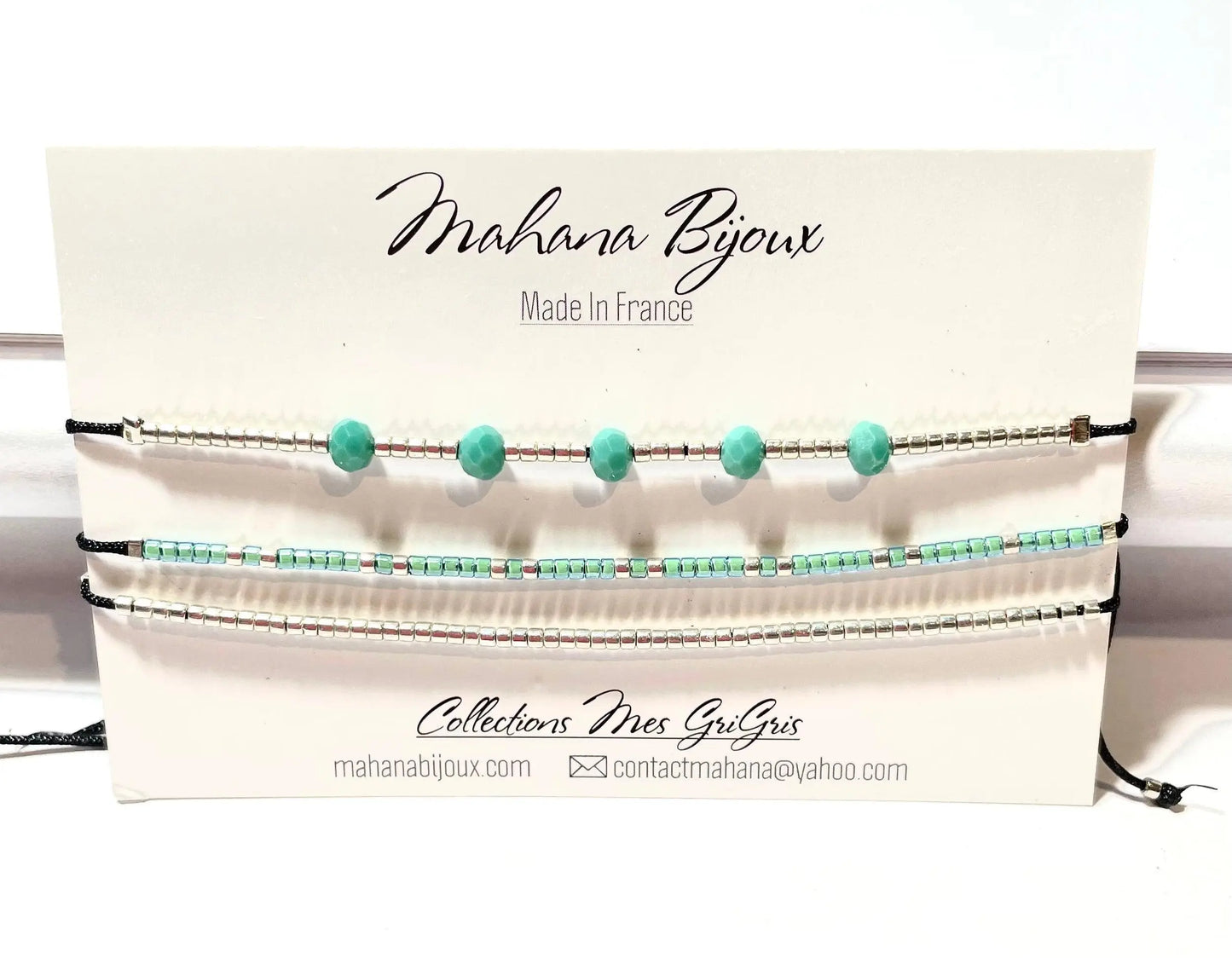 Carte 3 bracelets “Nina” - Mahana Bijoux