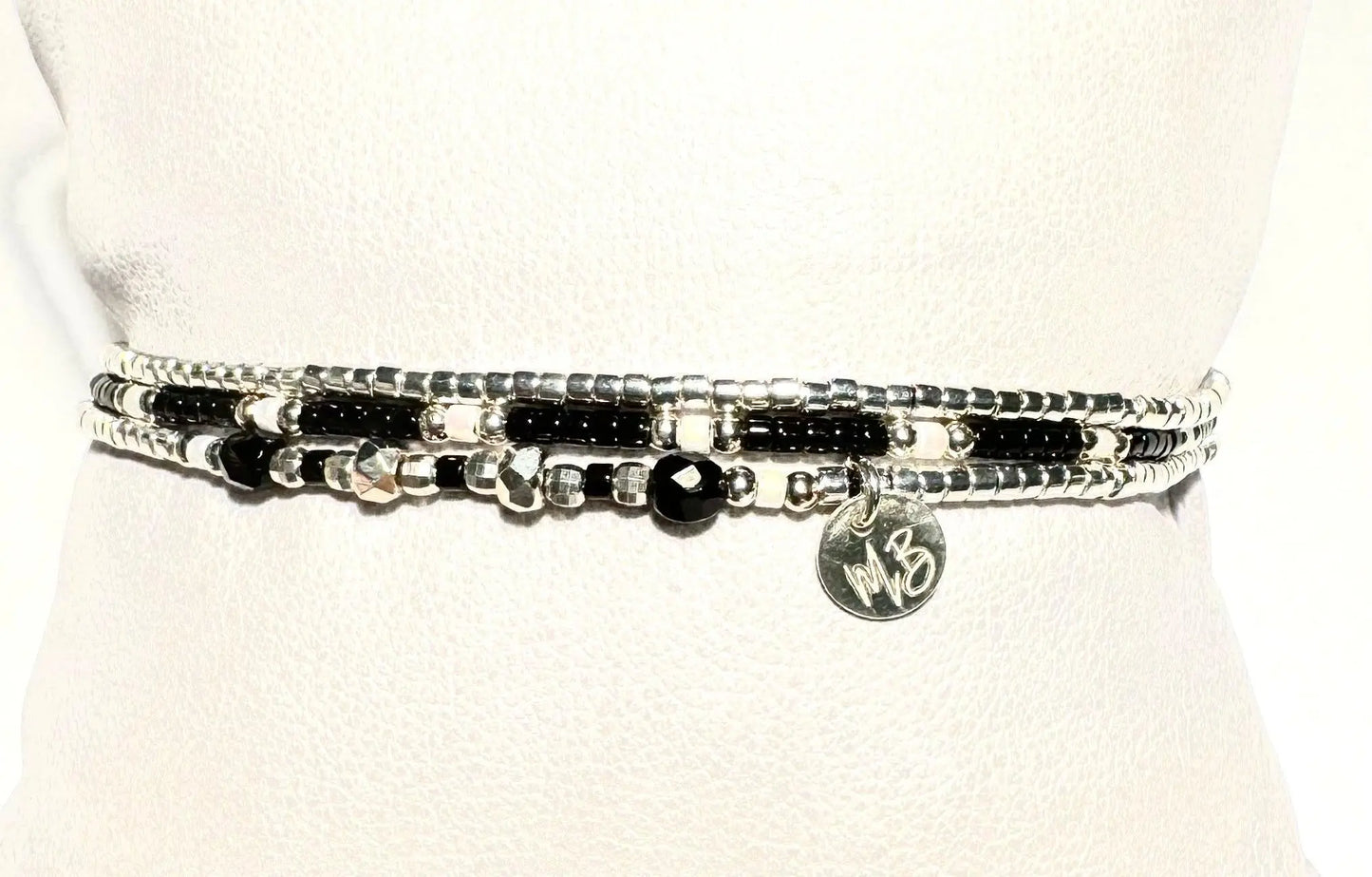 Bracelet 3 rangs en argent 925 “Lua” - Mahana Bijoux
