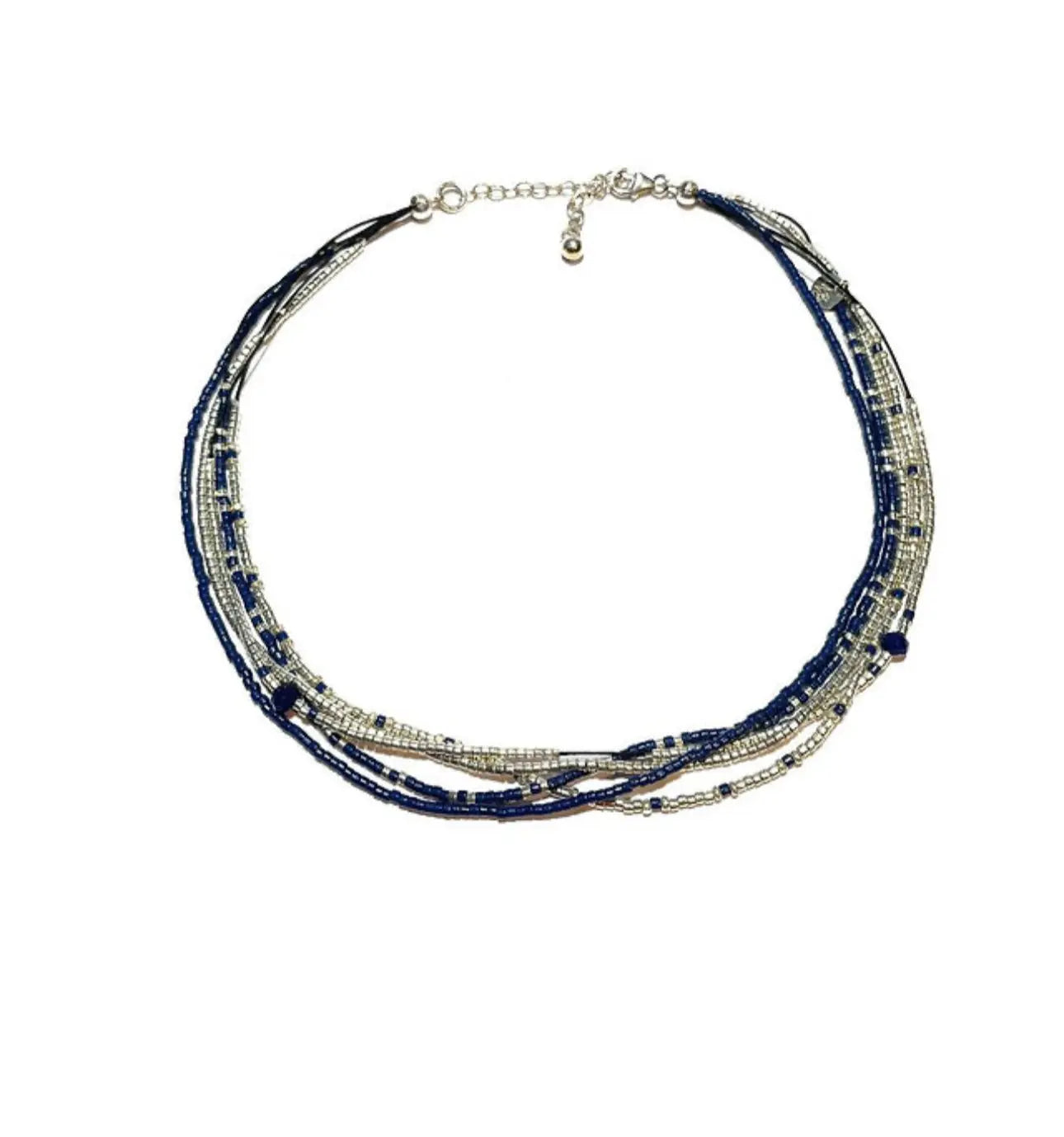 Manchette multi liens en Argent 925 "Le Cosmos" - Mahana Bijoux
