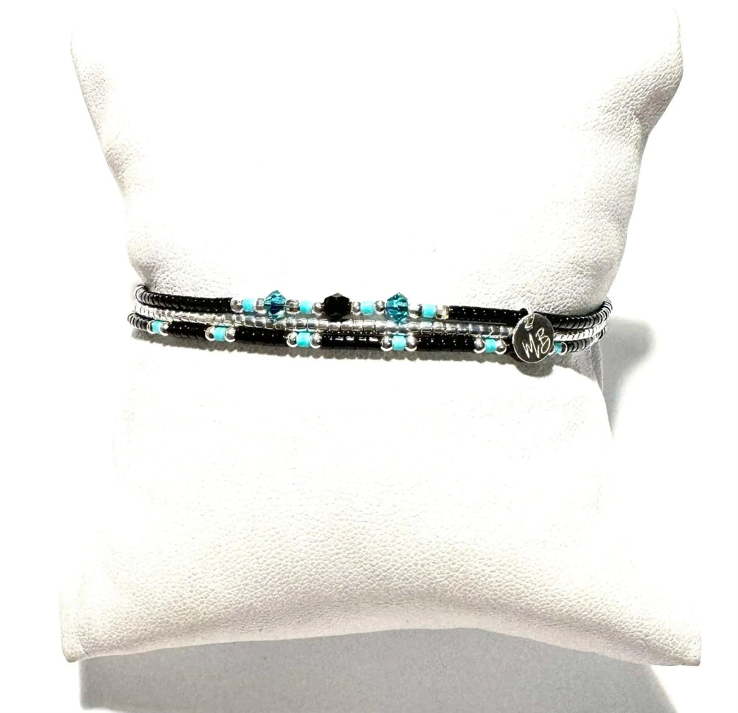 Bracelet 3 rangs en Argent 925 “Lola L.” - Mahana Bijoux
