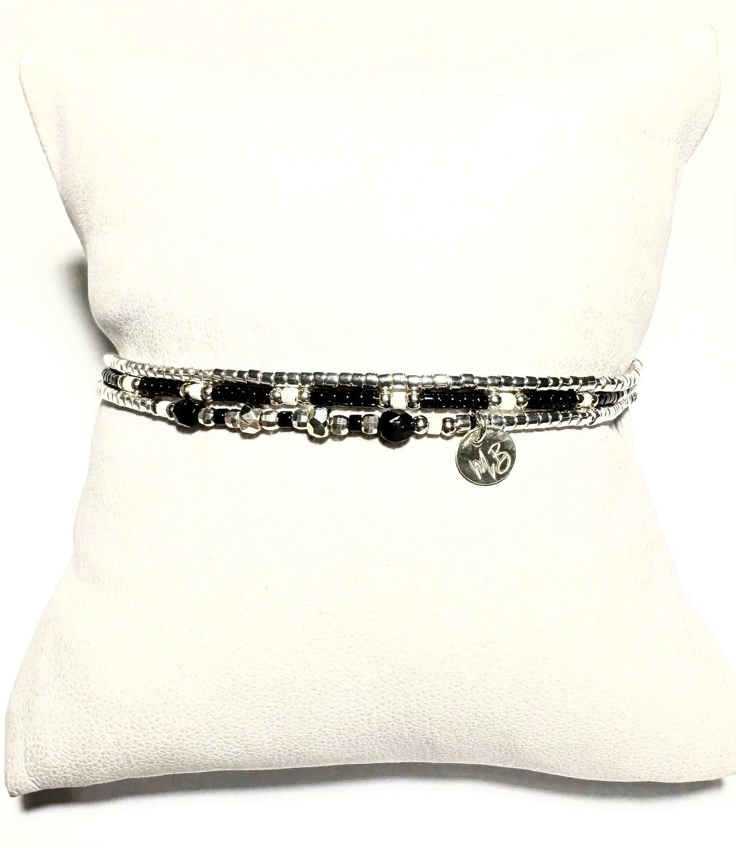 Bracelet 3 rangs en argent 925 “Lua” - Mahana Bijoux