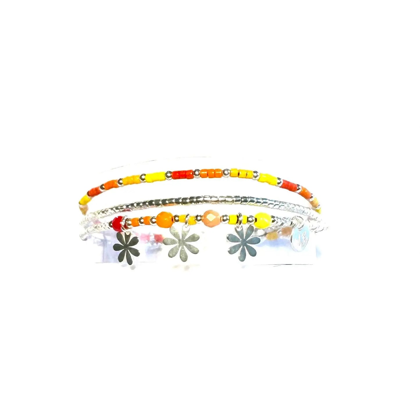 Bracelet 3 rangs en argent 925 |Little Coachella