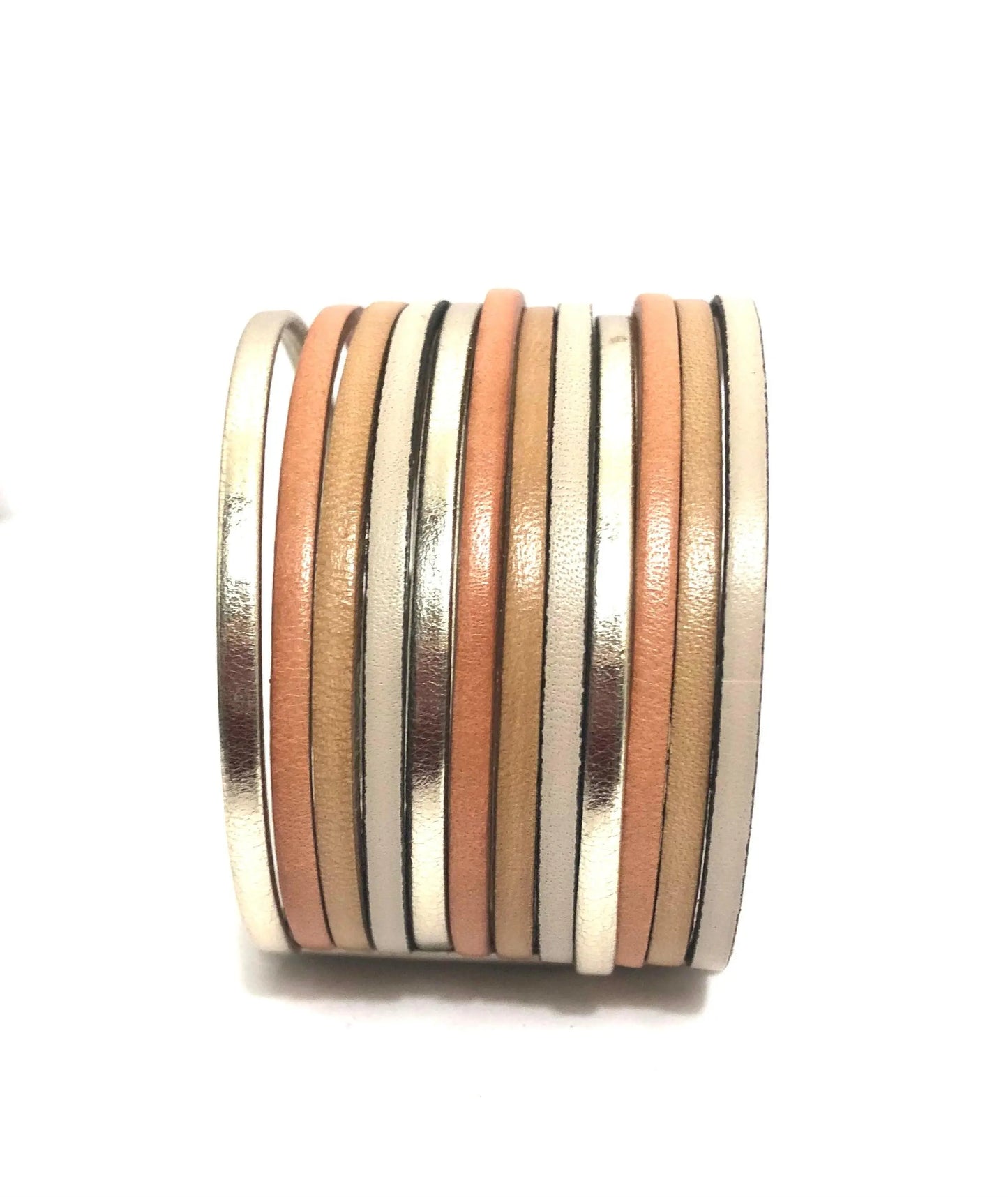 Manchette | Bracelet en cuir Lima - Mahana Bijoux