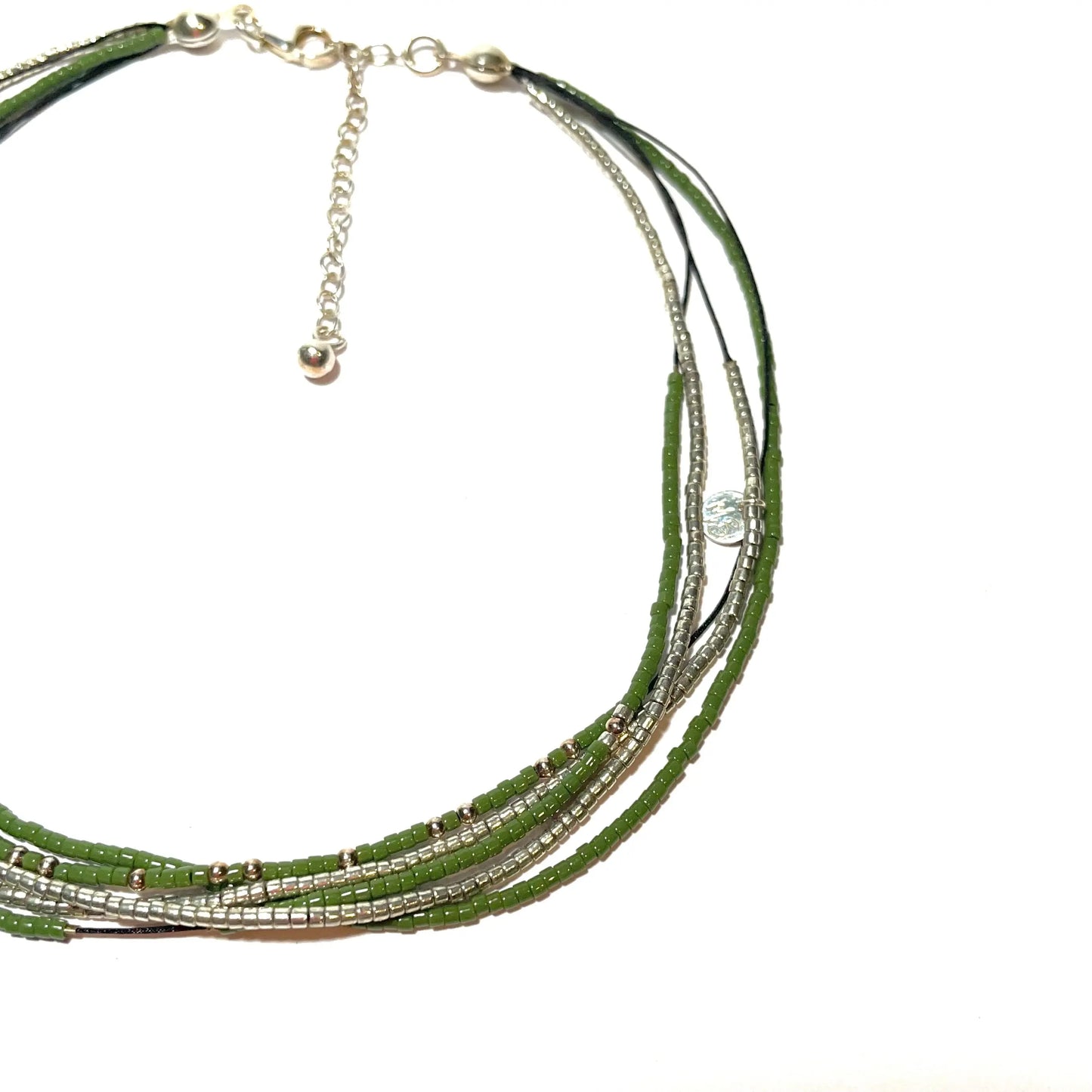 Manchette multi liens en Argent 925 "Le Greenacre" - Mahana Bijoux