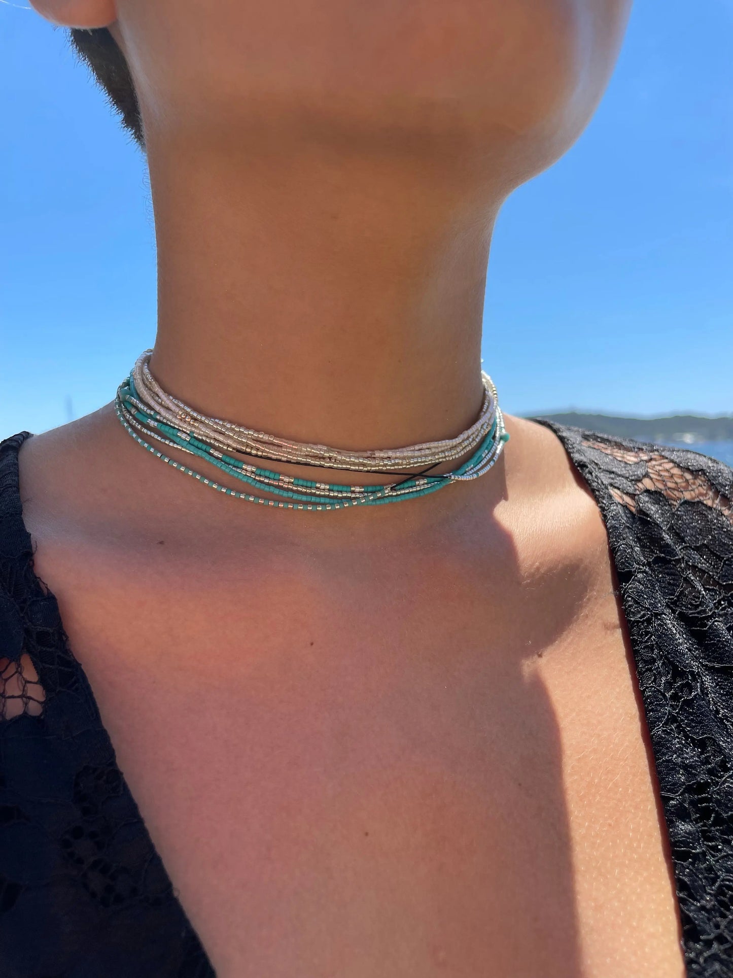 Manchette en Argent 925 "Le Bora Bora" - Mahana Bijoux
