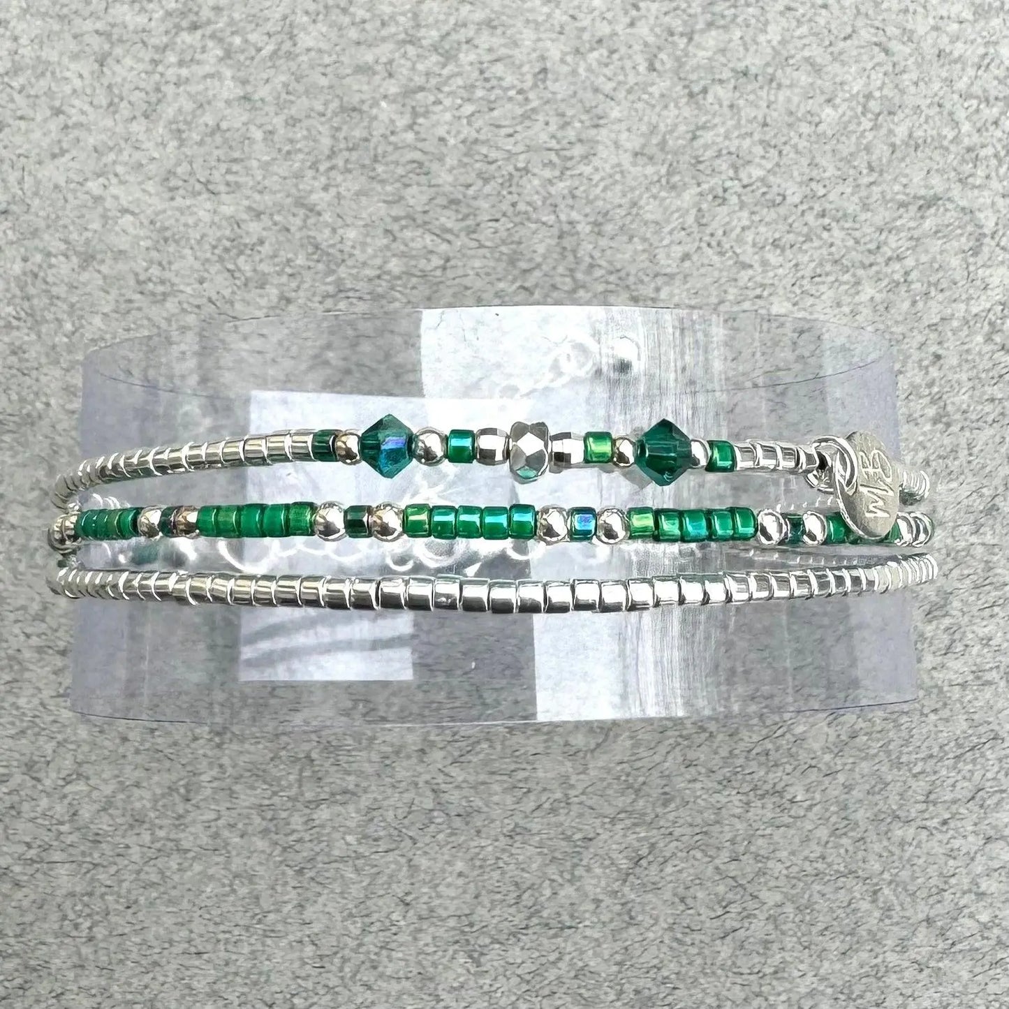 Bracelet 3 rangs en argent 925 “Esmie” - Mahana Bijoux