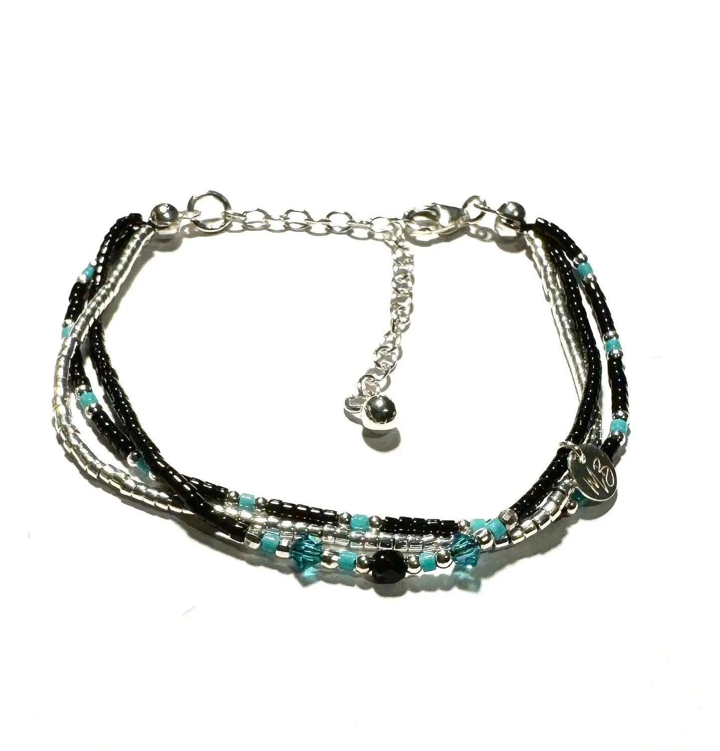 Bracelet 3 rangs en Argent 925 “Lola L.” - Mahana Bijoux