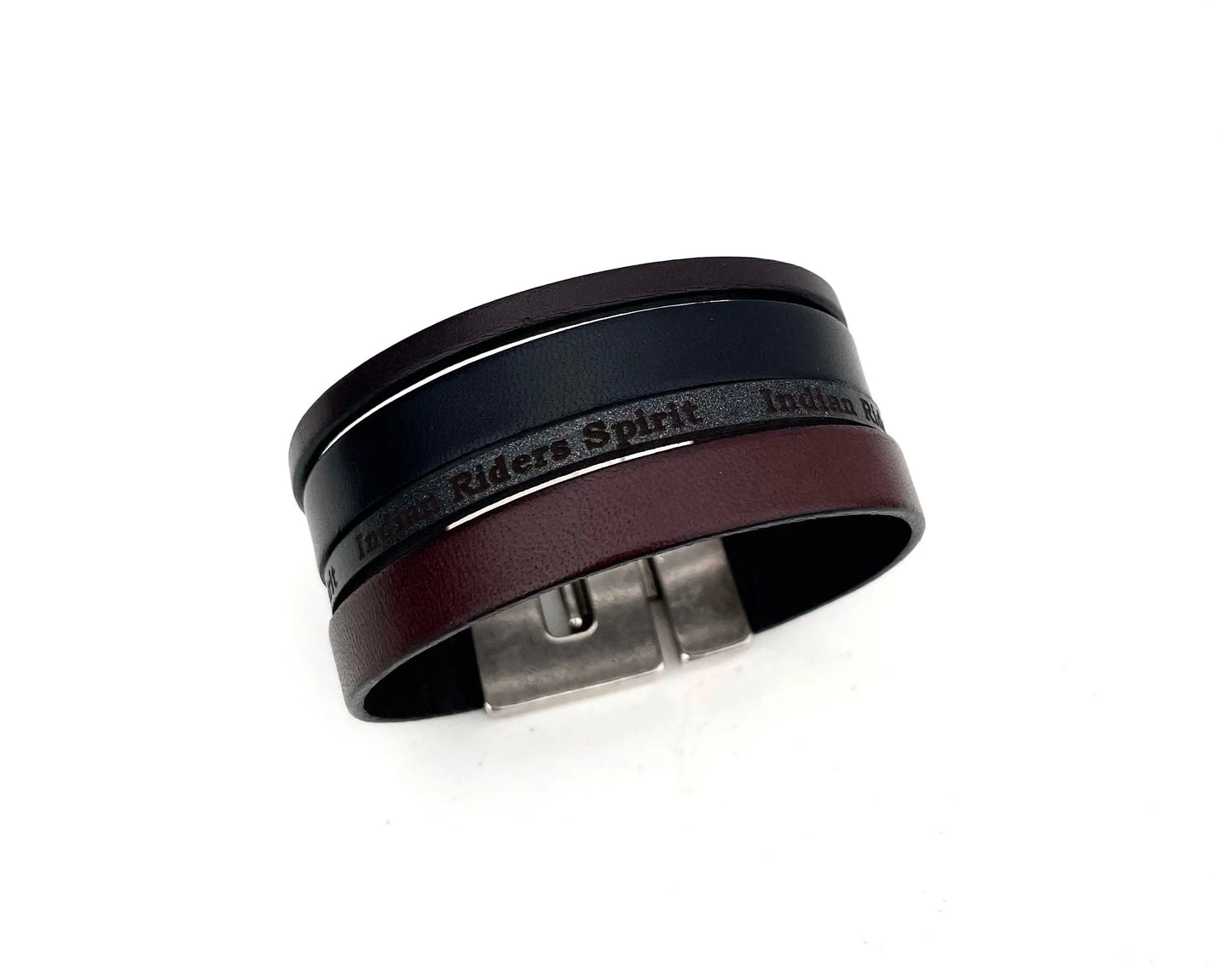Bracelet en cuir Indian Riders Spirit - Mahana Bijoux