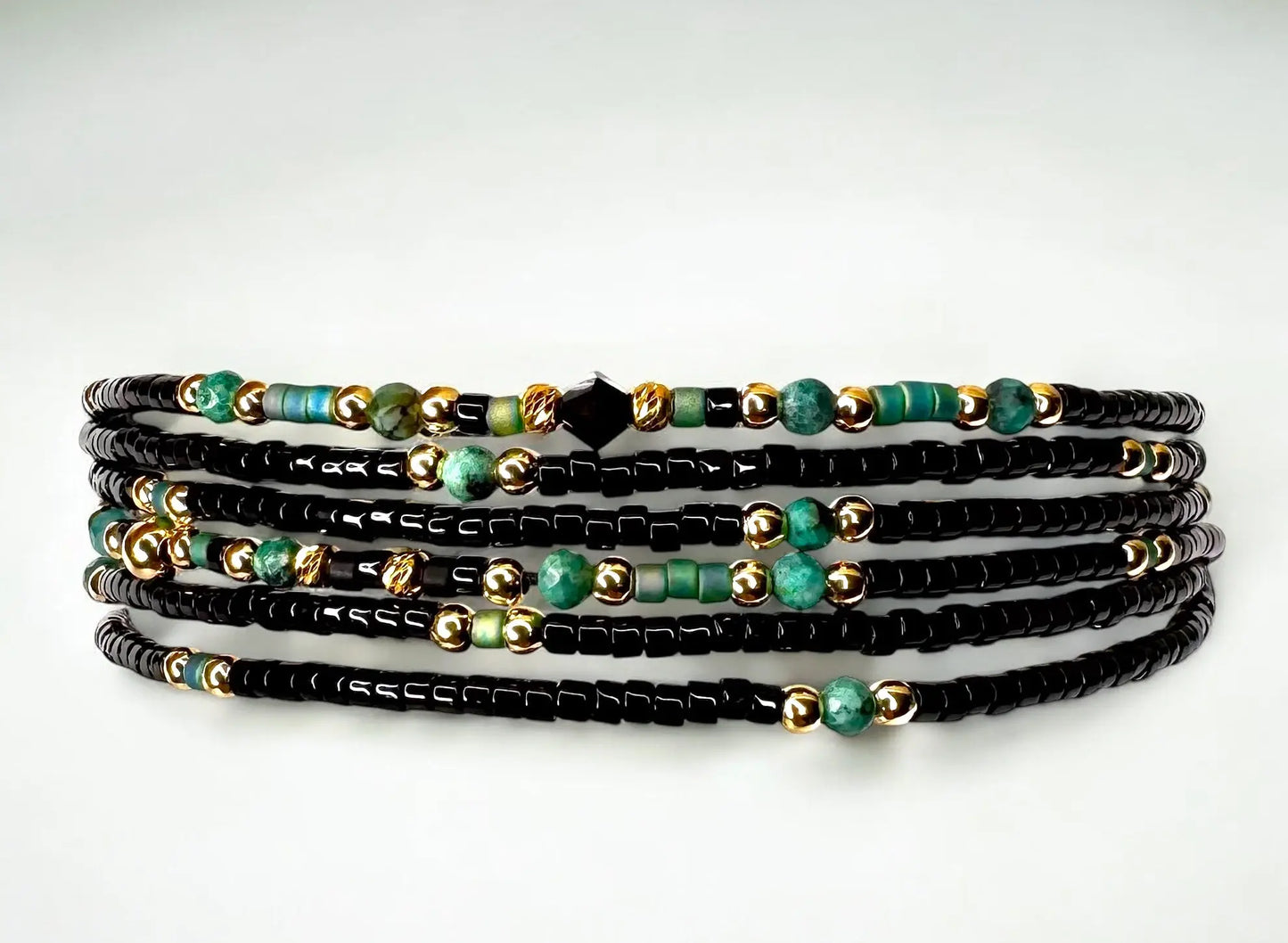 Bracelet en vermeil et turquoise