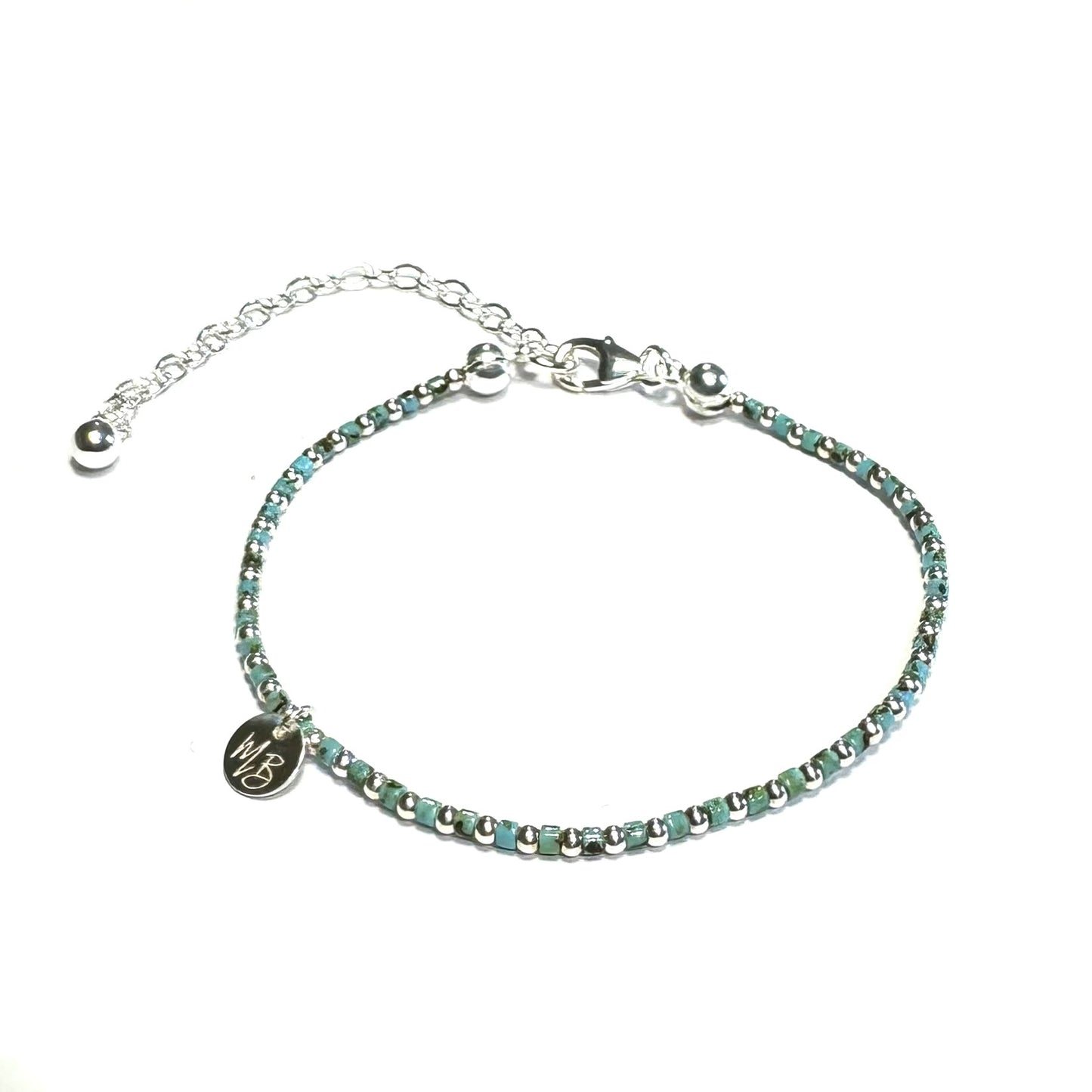 Bracelet en argent 925 et Turquoise