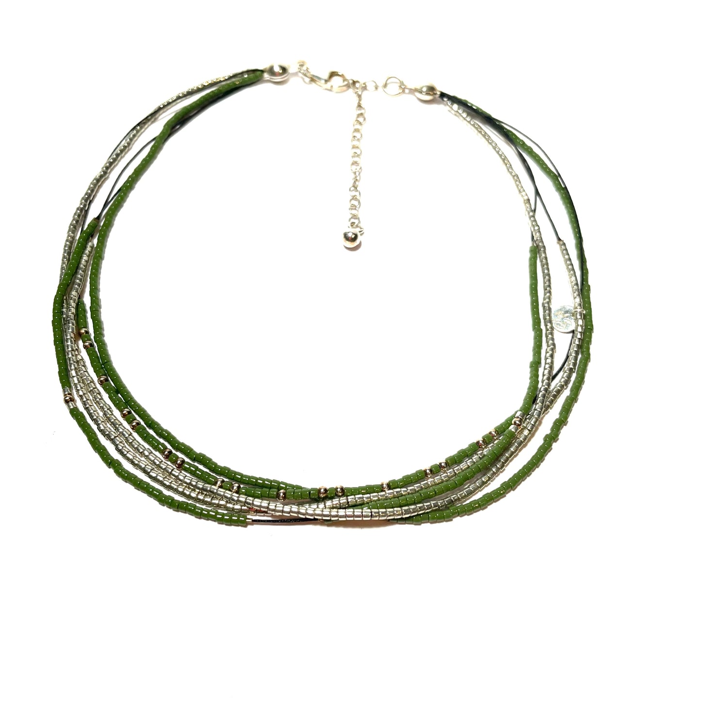 Manchette multi liens en Argent 925 "Le Greenacre" - Mahana Bijoux 