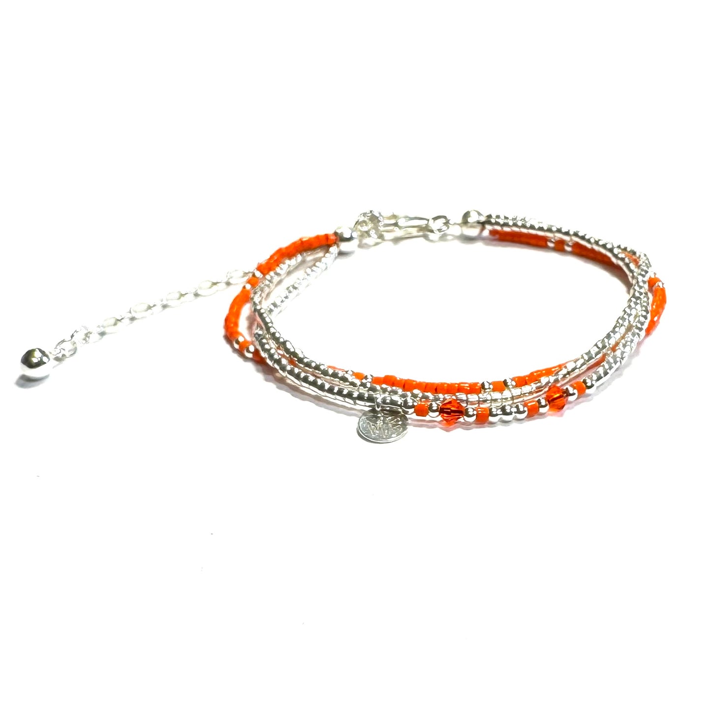 Bracelet en argent 925 | Orange II