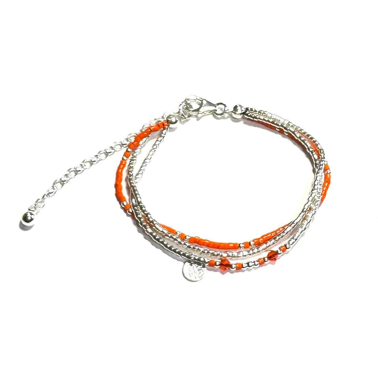 Bracelet en argent 925 | Orange II